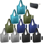 BeeGreen DIY bags folded compactly for on-the-go grocery trips