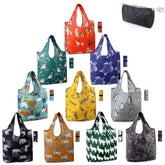 BeeGreen elephant print tote for groceries and daily errands with generous capacity