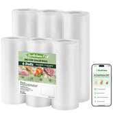 Beelicious Pro embossed air-removal channels deliver airtight seals for fresher results