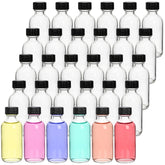 Bekith 2oz Boston-round glass bottle for oils and samples.