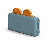 BELLA Surf 2-Slice Slim Toaster with 10-inch slot for bagels and artisan breads.