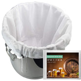 Bellamei Brew Bags 3 Pack extralarge 26x22 inches for BIAB brewing in large kettles.