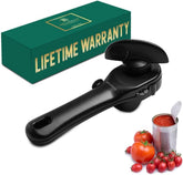 Bellemain can opener with ergonomic grip for easy operation.