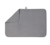 Bellemain XXL Dish Mat covers a full sink to protect countertops.