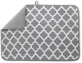 Bellemain XXL dish mat trellis pattern protects counters while drying dishes