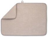 Bellemain XXL Dish Mat full-sink coverage protects counters while drying a full load.
