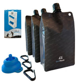 BellFlask 15oz flexible bottle for on-the-go hydration with collapsible design.