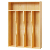 Bellsal utensil organizer in a drawer, neatly arranged flatware for quick access.