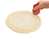 BELMAKS pastry wheel decorator creates even lattice strips for perfect pies