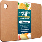Belwares cutting board small composite wood for kitchen, compact surface for precise chopping.