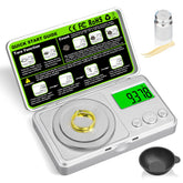 Benechef high-precision mg scale with pocket design for portable weighing.