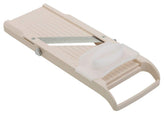 Benriner Super Standard Madoline Slicer almond with four-blade set for precise cuts