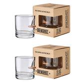 BenShot rocks glass with real .308 bullet encased for a bold, conversation-starting centerpiece.
