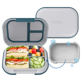 Bentgo Chill Max front view with ice pack showing cooling undertray