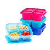 Bentgo Easyboxes four-compartment tray assembly keeps portions organized for busy days.