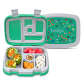 Bentgo Kids Prints leak-proof lunchbox illustrating organized compartments for mess-free meals.