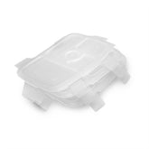 Bentgo Kids Tray Covers with clear view show contents at a glance for quick packing.