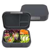 Bentgo Modern lunch box front view in dark gray, sleek and portable for organized meals.