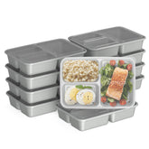 Bentgo Prep 20-piece container set with lids, ideal for organized meal prep on busy mornings.