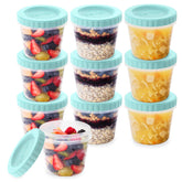 Bentgo Prep 20-piece containers set arranged for weekly meal prep and freshness.