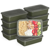Bentgo Prep 20-piece set with trays and lids for organized meal prep