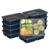 Bentgo Prep 20-piece tray set with organized portions for on-the-go meals.