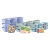 Bentgo Prep 60-piece variety kit with stackable lids for organized meal prep