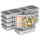 Bentgo Prep two-compartment trays offer easy portion control for meals.