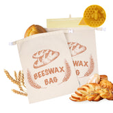 BERBAM bread bag with removable liner for easy cleaning and waste reduction.
