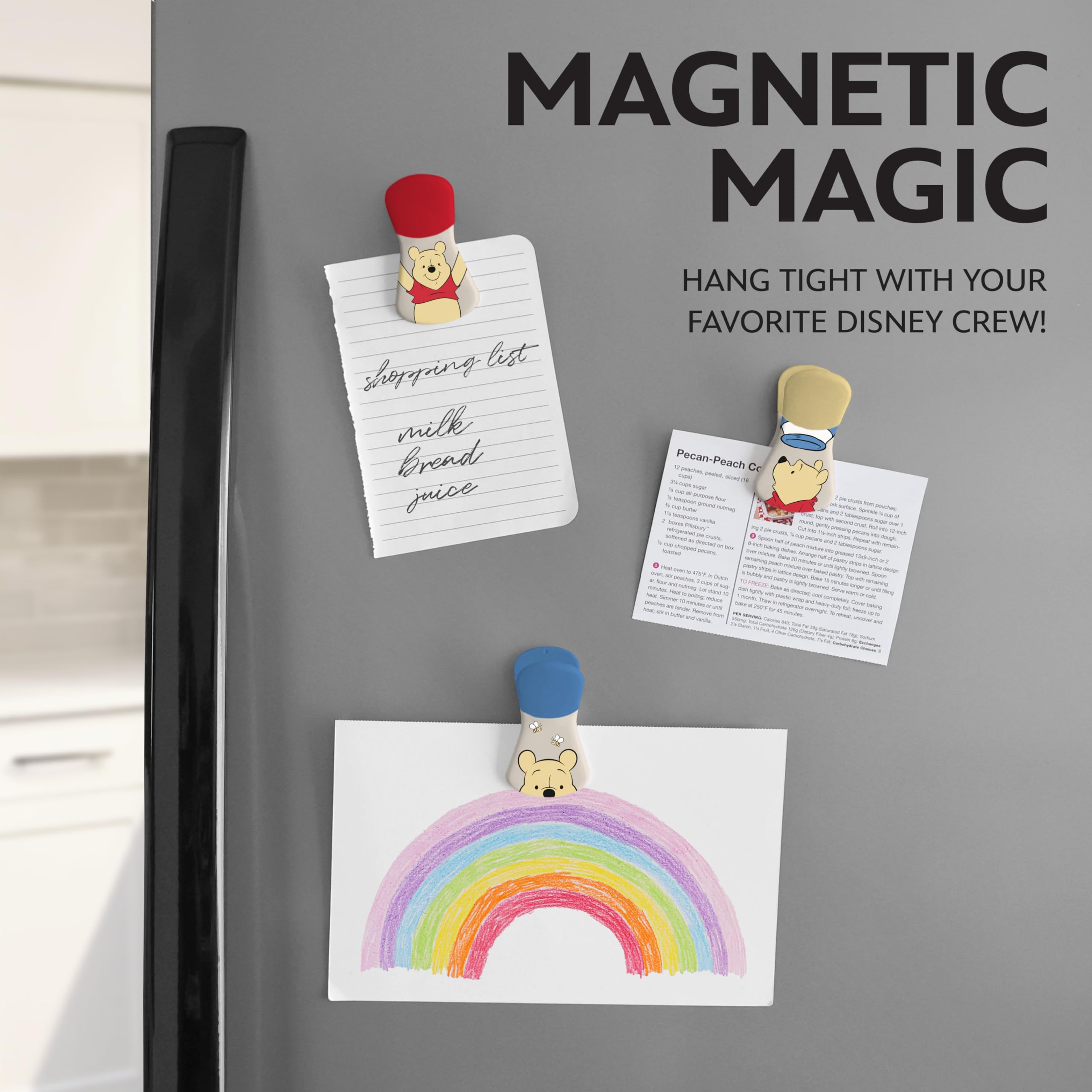 Best Brands Disney Lilo Stitch magnetic chip clip keeps bags organized and fresh.