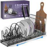 Better Things Home 12 adjustable dividers lid organizer organizing cabinet lids