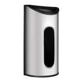Bevansol bag saver wall mount in stainless steel for quick, clean bag access