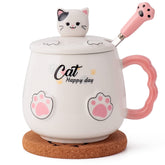 Bgbg Cute Cat Mug with cat claw details on the body