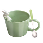 BigNoseDeer Easter bunny mug with a hidden 3D rabbit inside for cheerful mornings
