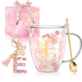 BigNoseDeer flower-mug with dried-flowers enhances morning coffee for a romantic touch