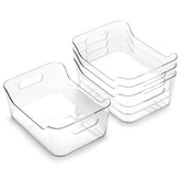 BINO Soho X-Small clear bin for compact pantry organization and quick item visibility