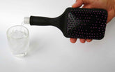Binocktails Bev-Brush paddle brush with discreet hidden flask design for on-the-go sipping