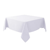 Biscaynebay textured square tablecloth 60x60 white enhances dining with elegant drape