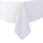 Biscaynebay textured tablecloth 70x120 adds premium drape to rectangular dining tables.