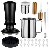 Bitllitloy 51mm espresso tamper with spring for consistent tamping.