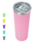 BJPKPK skinny insulated tumbler 20oz with slim design fits car cup holders