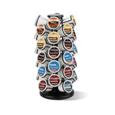 BLACKSMITH FAMILY k cup carousel, top view showing neat pod organization and easy access.