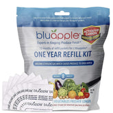BluApple produce saver front view, ready to keep fruits and vegetables fresher.
