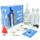 Blue Ox Deluxe Mead Kit with hydrometer for precise gravity checks during fermentation.