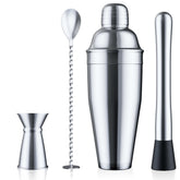 Blue River Water 24oz cocktail shaker with built-in strainer for smooth pours.