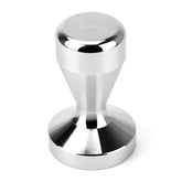 BlueSnail coffee tamper 51mm base close-up showing even ground compression