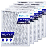 BlueStars WB06X10309 grease filter closeup showing durable mesh that traps cooking grease and odors