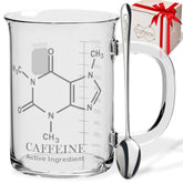 BMC caffeine beaker mug 500ml with measurement marks for precise pours