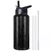 bmxbsk 32 oz Halloween tumbler with a 3D black cat design for standout style.