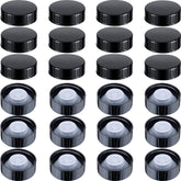 Boao 38mm poly seal cap on amber growler for airtight closure